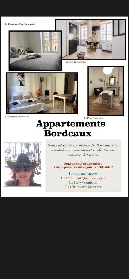 Le Cosy - Rue Ausone Apartment Bordeaux Luaran gambar